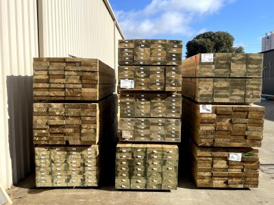 200x50 2.4m H4 Treated Pine Sleepers. Price per Length