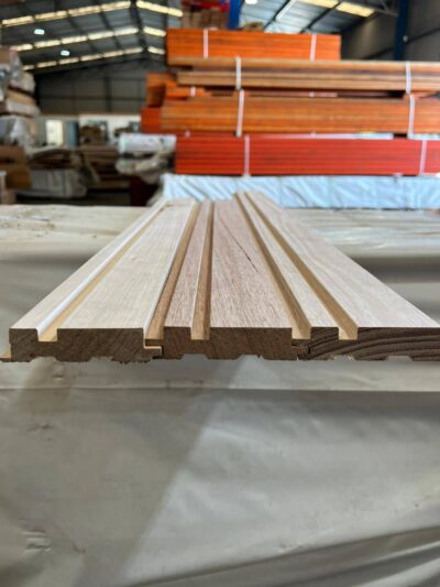 80x19mm  Alcove Profile Tasmanian Oak KD Utility Grade Lining Boards. Price Per Linear Meter.