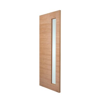 2340x1020/1200x40 Vertical 1 Lite Frosted Glass Brand New Entrance Door.