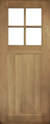 2040x820/920x 40mm Solid entrance Hardwood Timber Door- Cottage256.