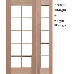 10 Lite Solid Hardwood (French Door)- Broome 135