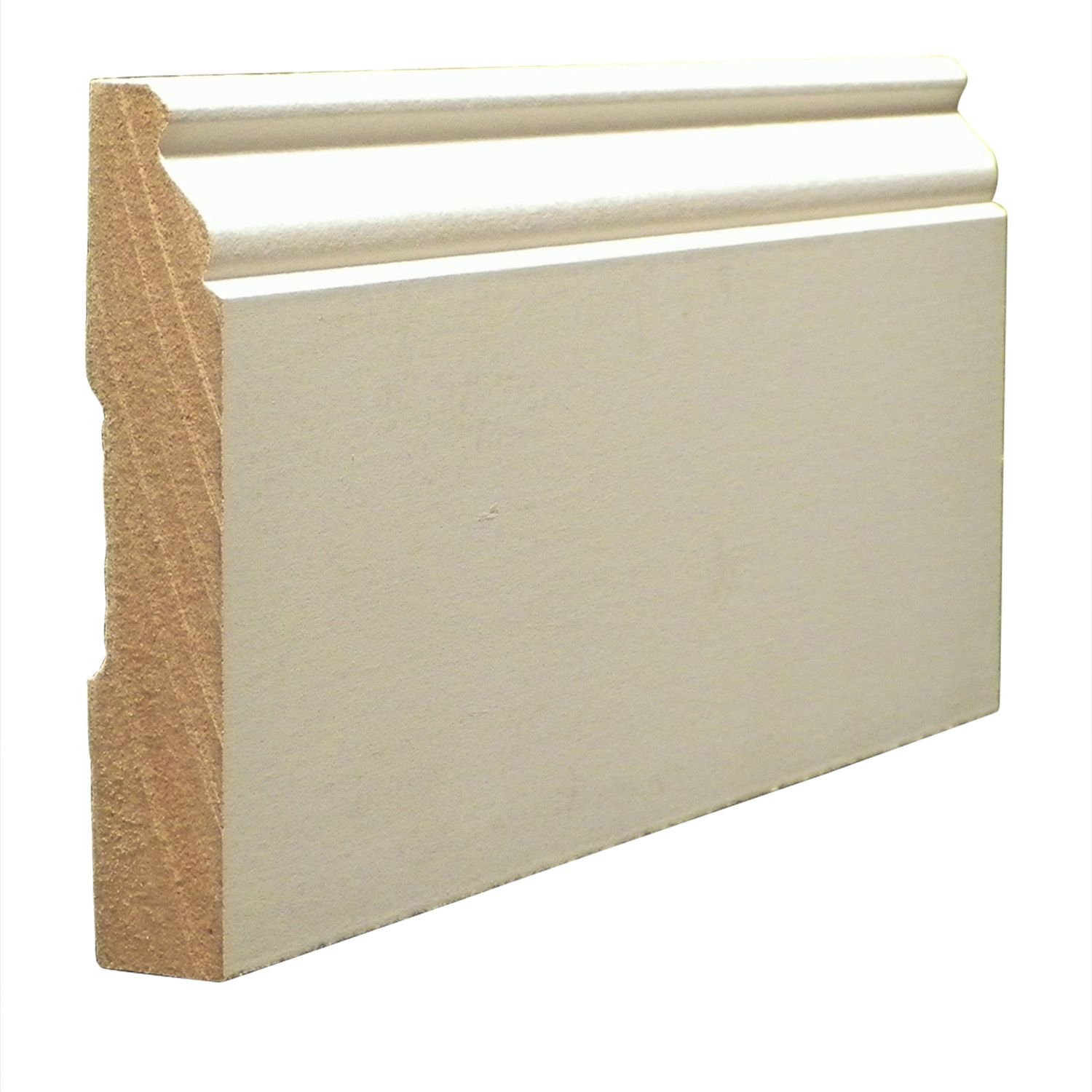 12mm MDF Architrave Australian Colonial MR Primed 5.4m (price per lineal metre)